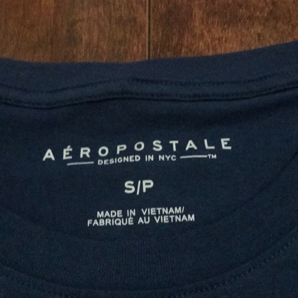 Blue Aeropostale Shirt || NWOT - Picture 2 of 3